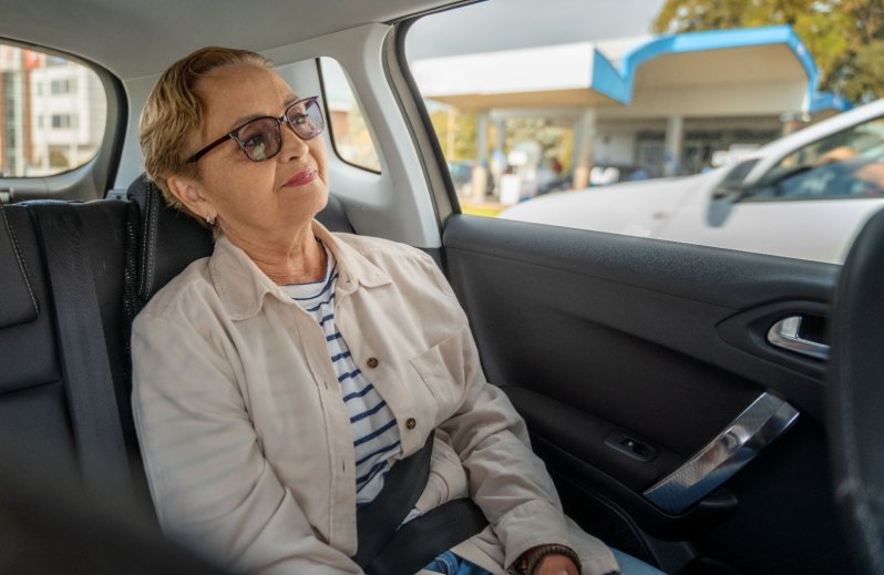chauffeur personne âgée